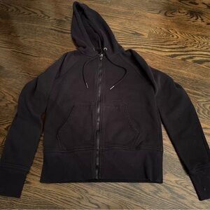 Champion Black and Gray Zip-Up Hoodie